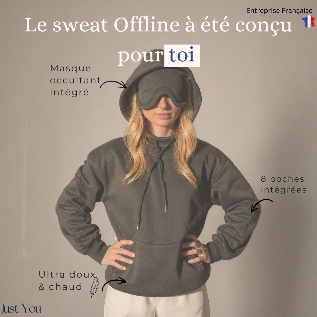 The OFFline Hoodies - sweat à capuche avec masque intégré