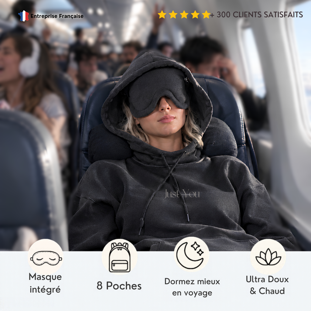 The OFFline Hoodies - sweat à capuche avec masque de sommeil