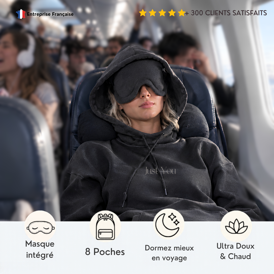 The OFFline Hoodies - sweat à capuche avec masque de sommeil