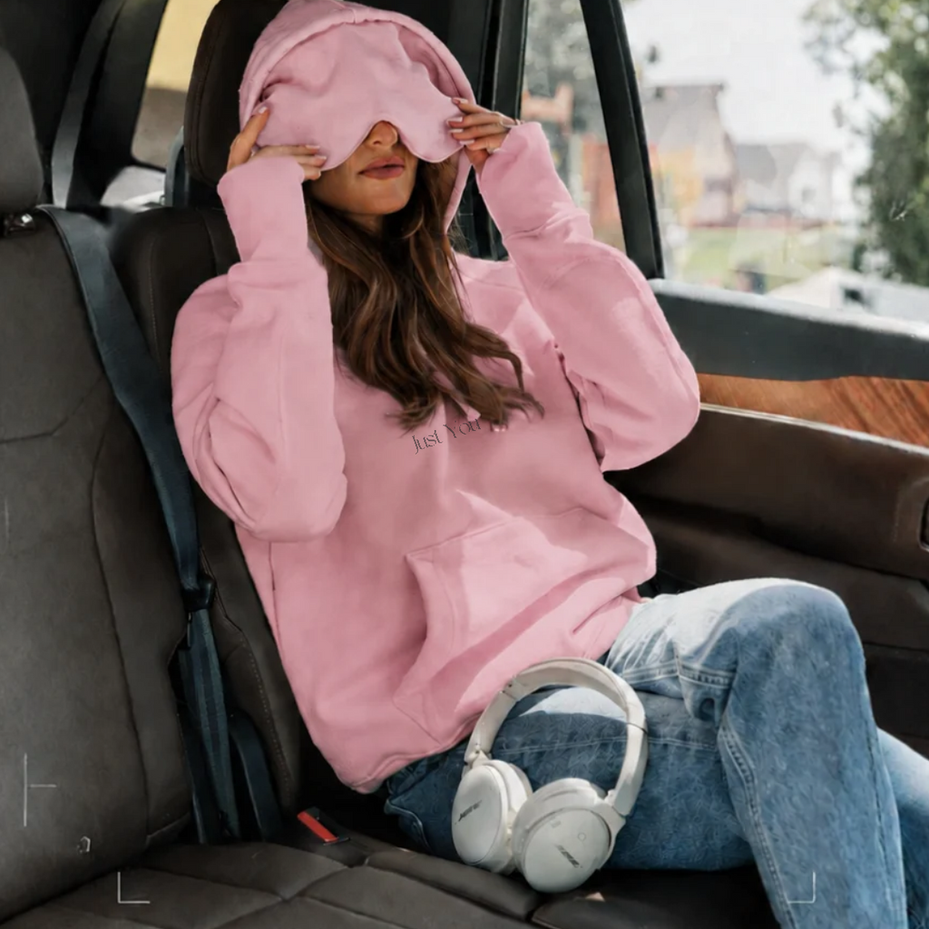 The OFFline Hoodies - sweat à capuche avec masque de sommeil